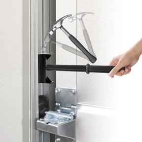 Heavy Duty Garage Door Vertical Track Repair Tool, Anvil Tools for Garage Door Track Maintenance