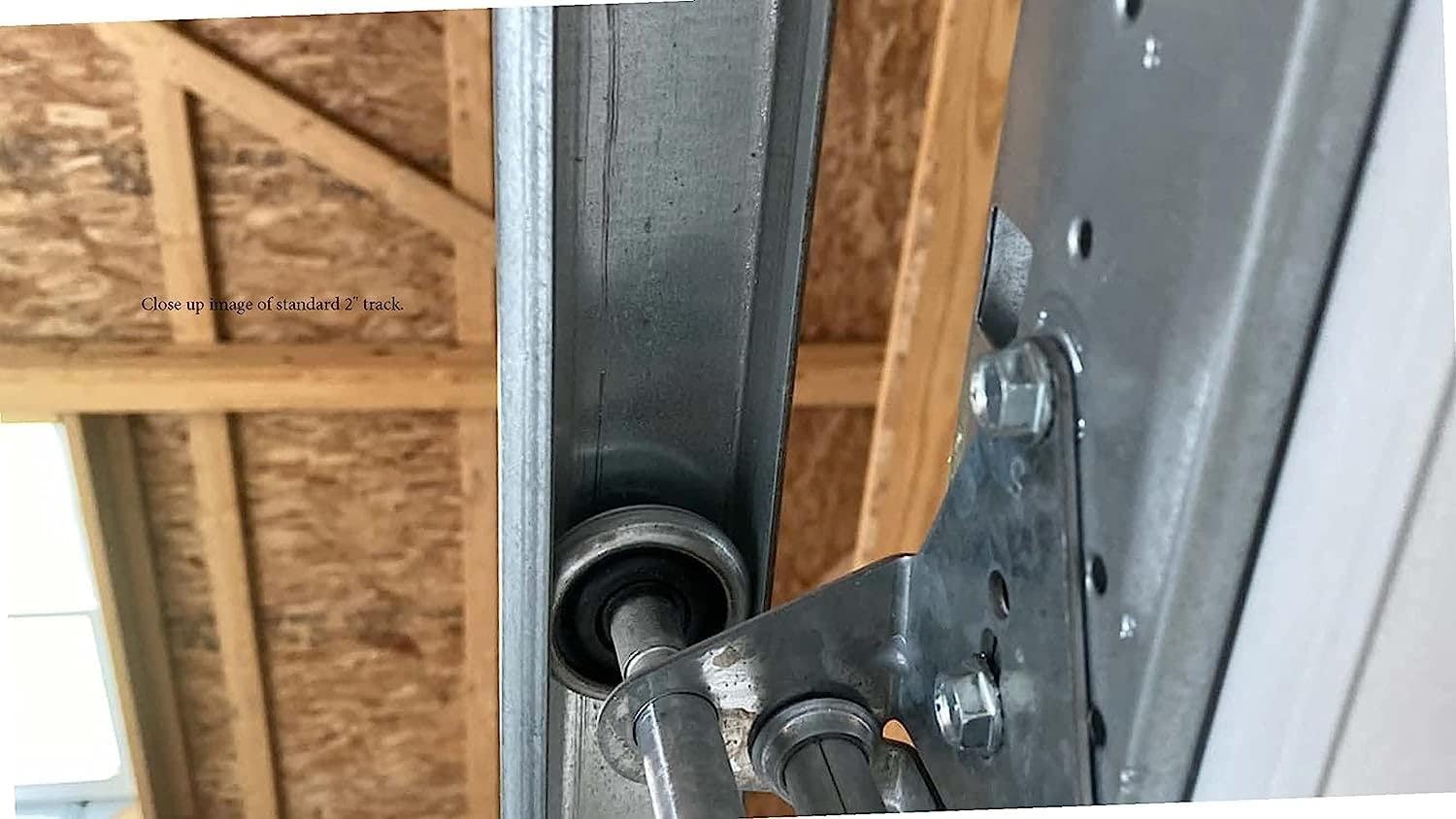 Garage Door Vertical Track Replacement Pair Right And Left Side 88