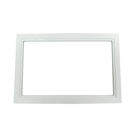 Garage Door Window (1) White Vinyl Window No Design Clear