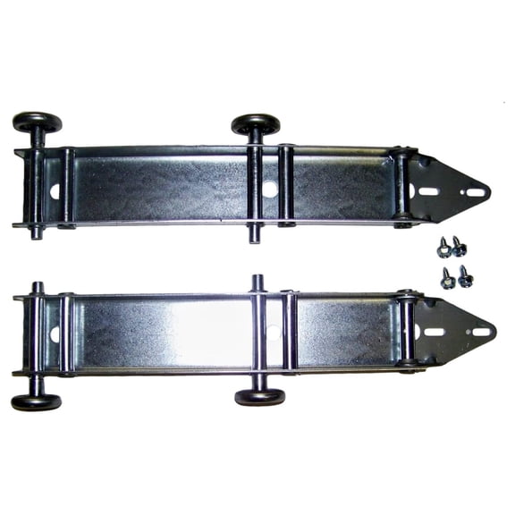 Garage Doors Building and Hardware Quick Turn Top Fixture Brackets with 4 Steel Low Headroom