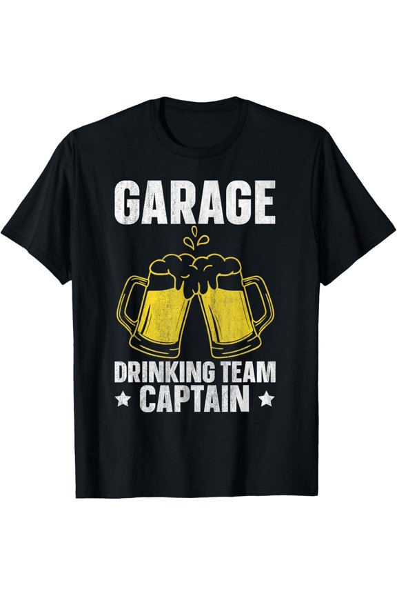 Garage Drinking Team Captain T-Shirt