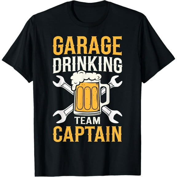 Garage Drinking Team Captain T-Shirt
