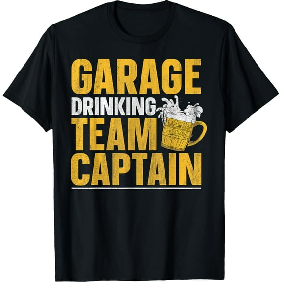 Garage Drinking Team Captain T-Shirt
