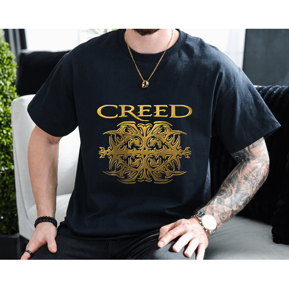 Garage Era Creed 90s Rock Vintage Band Inspired Unisex T-Shirt, up to size 3XL.