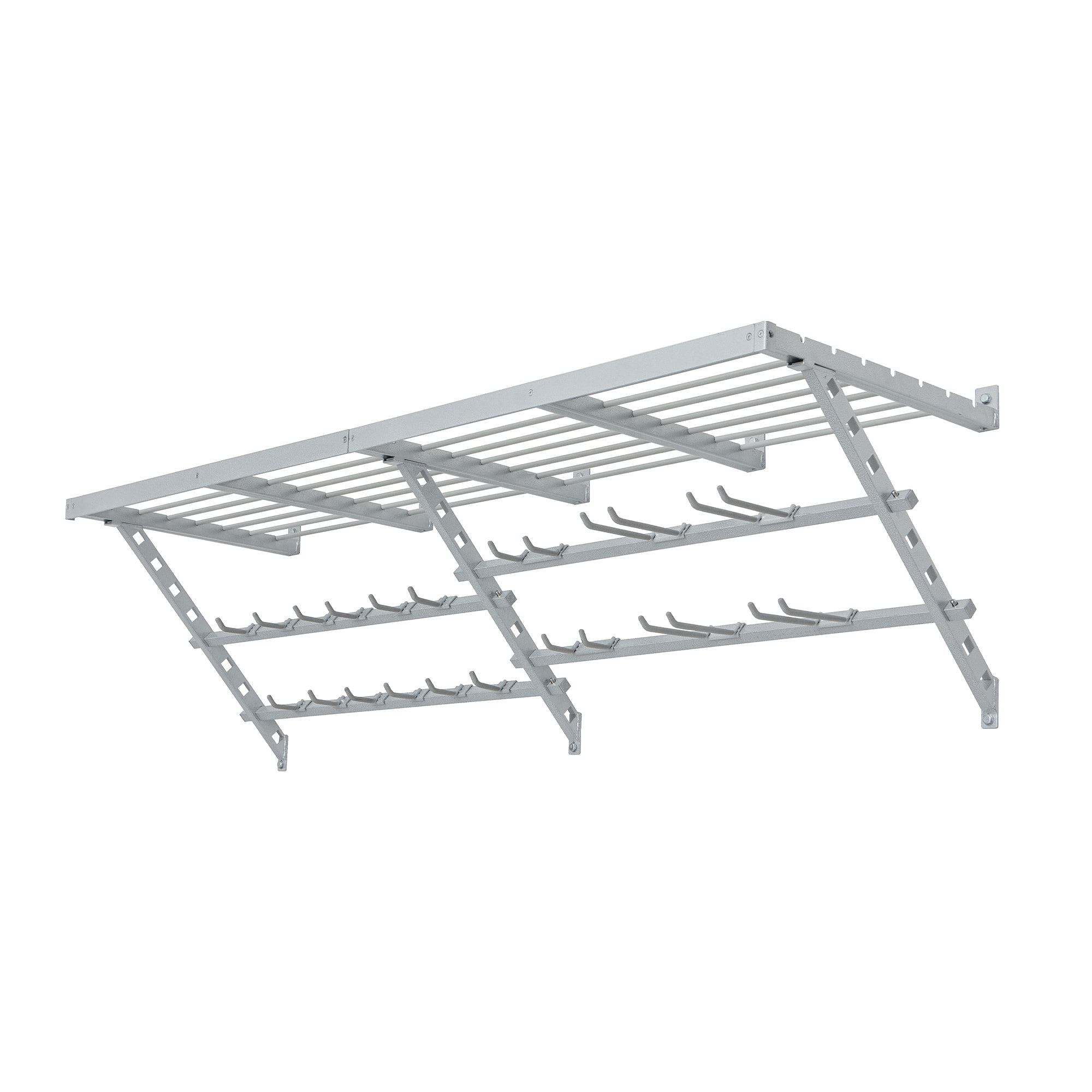 Raxgo Wall-mounted Tool Racks With Storage Shelves And Hooks : Target