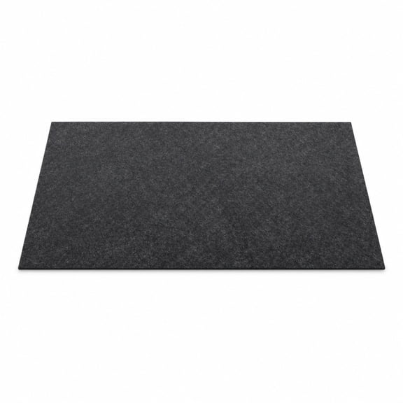 Garage Floor Mat, Absorbent Oil Spill Mat with Waterproof Non-Slip Backing, Washable Garage Parking Mat for Under Car, Washable Trim-to-Fit Polyester Mat, 59" x 30", for Garage Driveway, Black