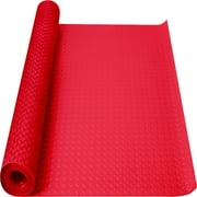 Garage Floor Mat Diamond Plate PVC Vinyl Flooring Rolls Non-Slip 2.5mm Thick