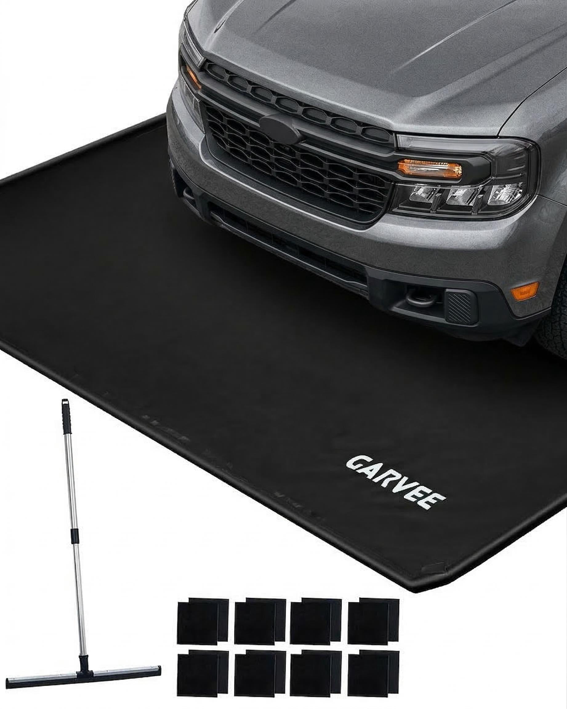 Garage Floor Mat,Waterproof Containment Mat,Under Car Mat with 1.2 ...