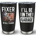 thumbnail image 1 of Garage Gifts - Mechanic Gift for Men - Car Guy Gift for Dad/Grandpa/Husband - Birthday/Christmas Gifts for Garage, 20 oz Insulation Stainless Steel Tumbler, 1 of 6