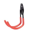 thumbnail image 1 of Garage Hook Heavy Duty, Garage Utility Double Hook, Wall Mount Storage Organizer with Anti-Slip Coating, Garage Storage Hooks for Hanging Bike, Ladder, Garden Tools, Hose, 1 Pc, 4.33x1.53x5.74", 1 of 8
