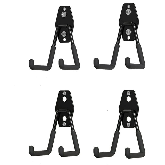 Garage Hooks Heavy Duty 4PC, Garage Storage Hooks, Wall Mount Garage