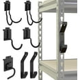 Garage Hooks Organizer Kit,12 Pack Adjustable Heavy Duty Shelving Hook
