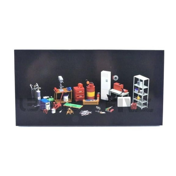Garage Kit Set for 1/18 Scale Models by Autoart