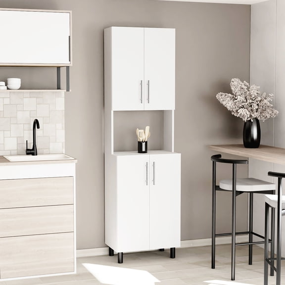 Garage & Kitchen Cabinet | Suitable for Storing Various Items in Living Area | Engineered Wood Material | Compact Dimensions