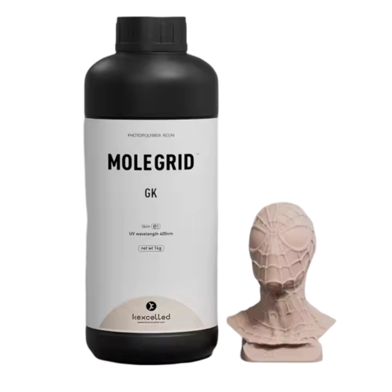 Garage Kits Photopolymer Resin - Universal, Easy-to-Shape, with high demands for strength and toughness and wear resistance LCD UV-Curing Resin 405nm, 3D Printer Resin, 3D Printing, 1kg