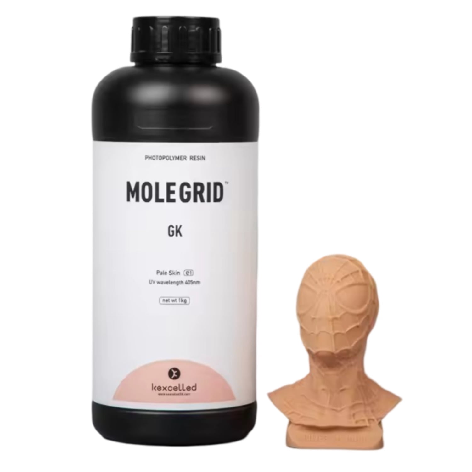 Garage Kits Photopolymer Resin - Universal, Easy-to-Shape, with high demands for strength and toughness and wear resistance LCD UV-Curing Resin 405nm, 3D Printer Resin, 3D Printing, 1kg