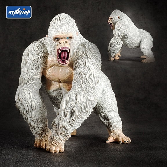 Garage Kits Toy Figurine Exclusive – Immersive Interactive Doll for Jungle Exploration, 5.51×4.33×4.92 inch, White