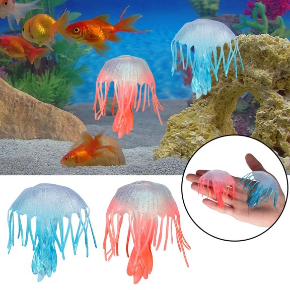 Garage Kits2 Model Sea Creatures Model Creature Sea Animals Figures Props Early Education Science Figurine Preschool 2pcs, 4.5x6.5 cm, Color A