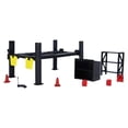 thumbnail image 1 of Garage Lift Set Model Car Garage Repair Shop Decor Accessory Lifelike PP Material for Miniature Scene Hobby Collectors, 1 of 6
