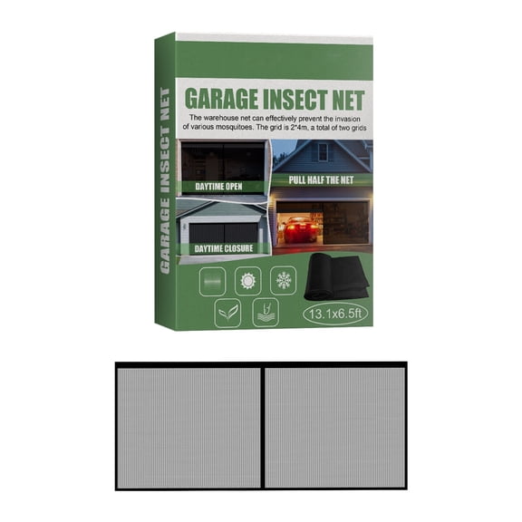 Garage Net Seamless Retractable Portable Net Garage Door Screen Easy To Install Heavy Duty Clear Shower Curtain Curtains with Rod Shower Curtain Masculine for Windows Thermal for Windows Curtain Kids