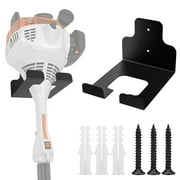 Garage Organizer Trimmer Rack, TSV Weedeater Hanger Wall Mounted, Garden Power Tool Hanger for Grass Hedge Garage Trimmer