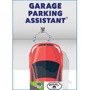 Garage Parking Assistant with Memory - Park your vehicle Precisely and Consistently with Parking Sensor. Parking Aid with no dangerous Laser or hanging Ball.