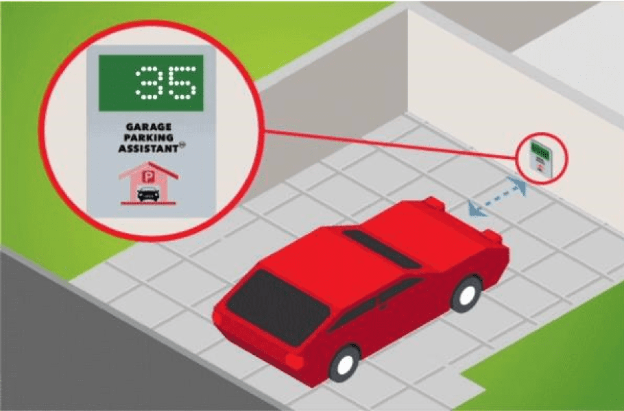 Garage Parking Assistant with Memory Park your vehicle Precisely and