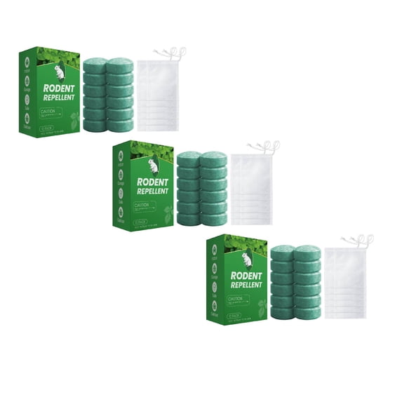Garage Patio Rodent Prevention 12 Pack Peppermint Oil Mice Repellent Multi Space Application