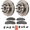 thumbnail image 1 of Garage-Pro 14.29 Inch Front Disc Brake Rotor and Semi-Metallic Pads Kit Replacement for Ford F-250 Super Duty 2013-2017 RWD 2-Wheel Set Replaces# DC3Z2001A,DC3Z2001B,DC3Z2001C,DC3Z2001D,DC3Z2001E, 1 of 9