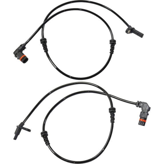 Garage-Pro ABS Speed Sensor SET Compatible with 2008-2009 Mercedes Benz C300, Fits 2010-2011 Mercedes Benz GLK350 AWD Front, Driver and Passenger Side