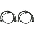 thumbnail image 1 of Garage-Pro ABS Wheel Speed Sensor Compatible with Ford Focus 2000-2007 Rear, Driver and Passenger Side Set of 2 With Rear Drum Replaces# YS4Z2C190BA,YS4Z2C190BB, 1 of 7