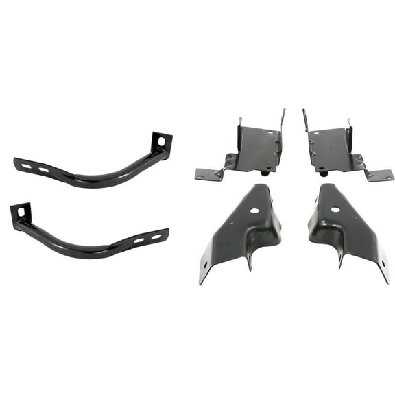 Garage-Pro Bumper Bracket Set Compatible with 2003-2006 Chevrolet Silverado 1500 Base LT and LS Models Bar Brace Front Driver and Passenger Side