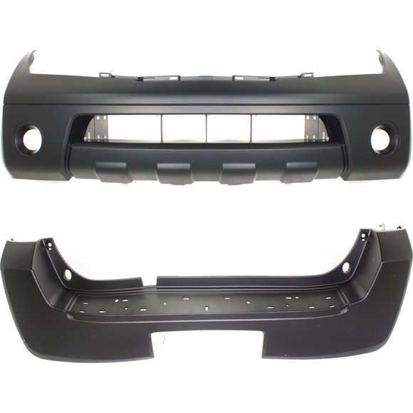 Garage-Pro Bumper Cover SET Compatible with 2005-2007 Nissan Pathfinder Front and Rear