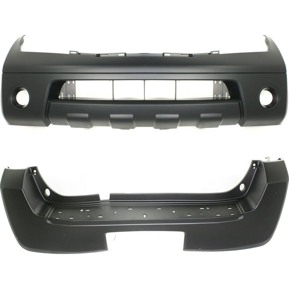 Garage-Pro Bumper Cover SET Compatible with 2005-2007 Nissan Pathfinder Front and Rear