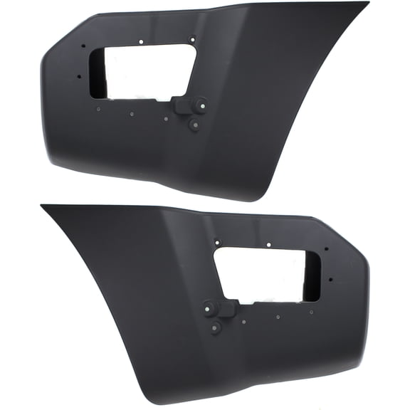 Garage-Pro Bumper End Set Compatible With 2005-2015 Nissan Xterra, Textured With Rear Step Provision Rear Driver and Passenger Side