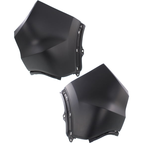 Garage-Pro Bumper End Set of 2 Compatible with HONDA HR-V 2016-2018 Rear Right Side and Left Side Primed