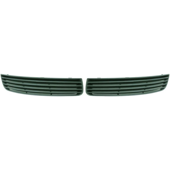 Garage-Pro Bumper Grille Compatible with 2005-2010 Chevrolet Cobalt/Pontiac G5 2007-2009 Outer Gray Passenger and Driver Side