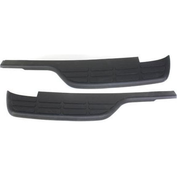 Garage-Pro Bumper Step Pad Set Compatible with 1999-2006 Chevrolet Silverado 1500, For 1996-2000 GMC Sierra 1500 Black