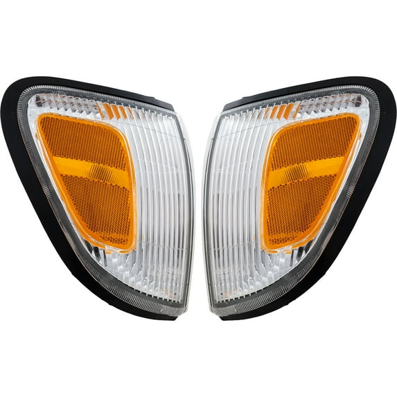 Garage-Pro Corner Light Set Compatible with 1997-2000 Toyota Tacoma, Driver and Passenger Sides Corner Lights, with Bulbs, Production Date From June 1997 Standard/Extended Cab Pickup