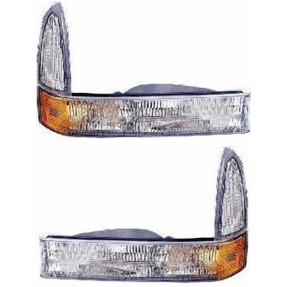 Garage-Pro Corner Parking Turn Signal Light Lamp Set Compatible with 2002-2004 F-250 Super, Fits 2001-2005 Excursion, Fits 2002-2004 F-450 Super Duty, Driver and Passenger Side