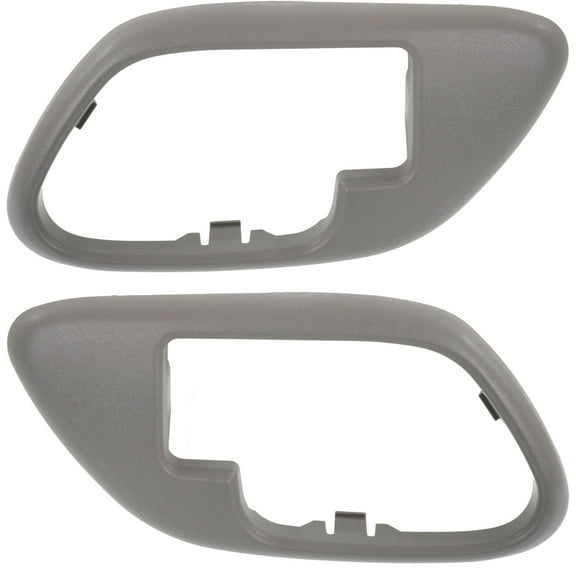 Garage-Pro Door Handle Trim SET Compatible with 1999-2000 Cadillac Escalade, 1995-1999 Chevrolet C1500, Chevrolet C1500 Suburban Interior, Gray, Plastic Front or Rear, Driver and Passenger Side