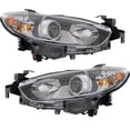 thumbnail image 1 of Garage-Pro Driver and Passenger Side Headlight for Mazda 6 Sport 2014-2017 Halogen With bulb(s) For Models Without HID Option Replaces# GMP2510K0-PFM GMP2510L0-PFM, 1 of 8