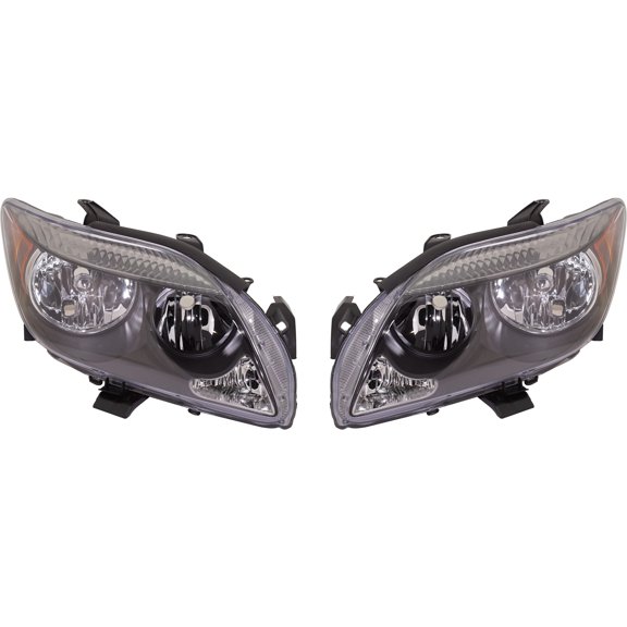 Garage-Pro Driver and Passenger Side Headlight for Scion tC Base Spec 2005-2007 Halogen Without bulb(s) For Models Without Base Package Replaces# 8117021130 8113021130