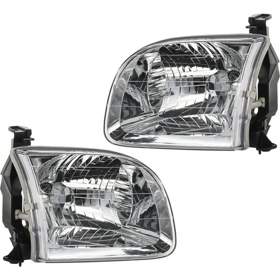 Garage-Pro Driver and Passenger Side Headlight for Toyota Sequoia 2001-2004 Halogen With bulb(s) For Models With 4-Speed Column Shift Automatic Transmission Replaces# 811100C020 811500C020
