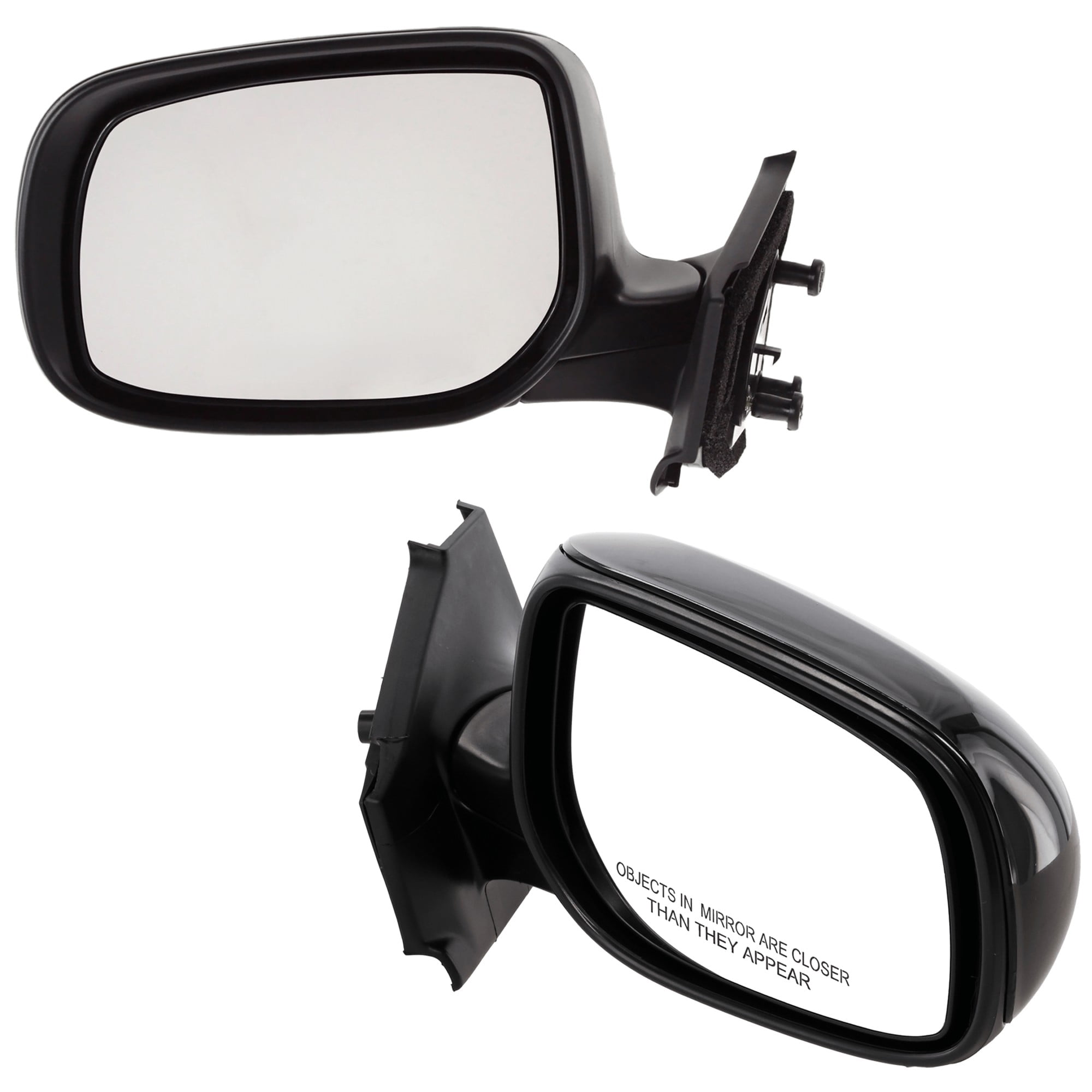 Garage-Pro Driver & Passenger Side Manual Adjust Mirrors for Toyota Yaris 2007-2011 Paintable 2 & 4 Door Hatchback