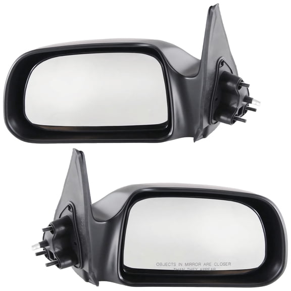 Garage-Pro Driver & Passenger Side Manual Lever Control Mirrors for Toyota Tacoma 2000-2004 Paintable Rear Wheel Drive