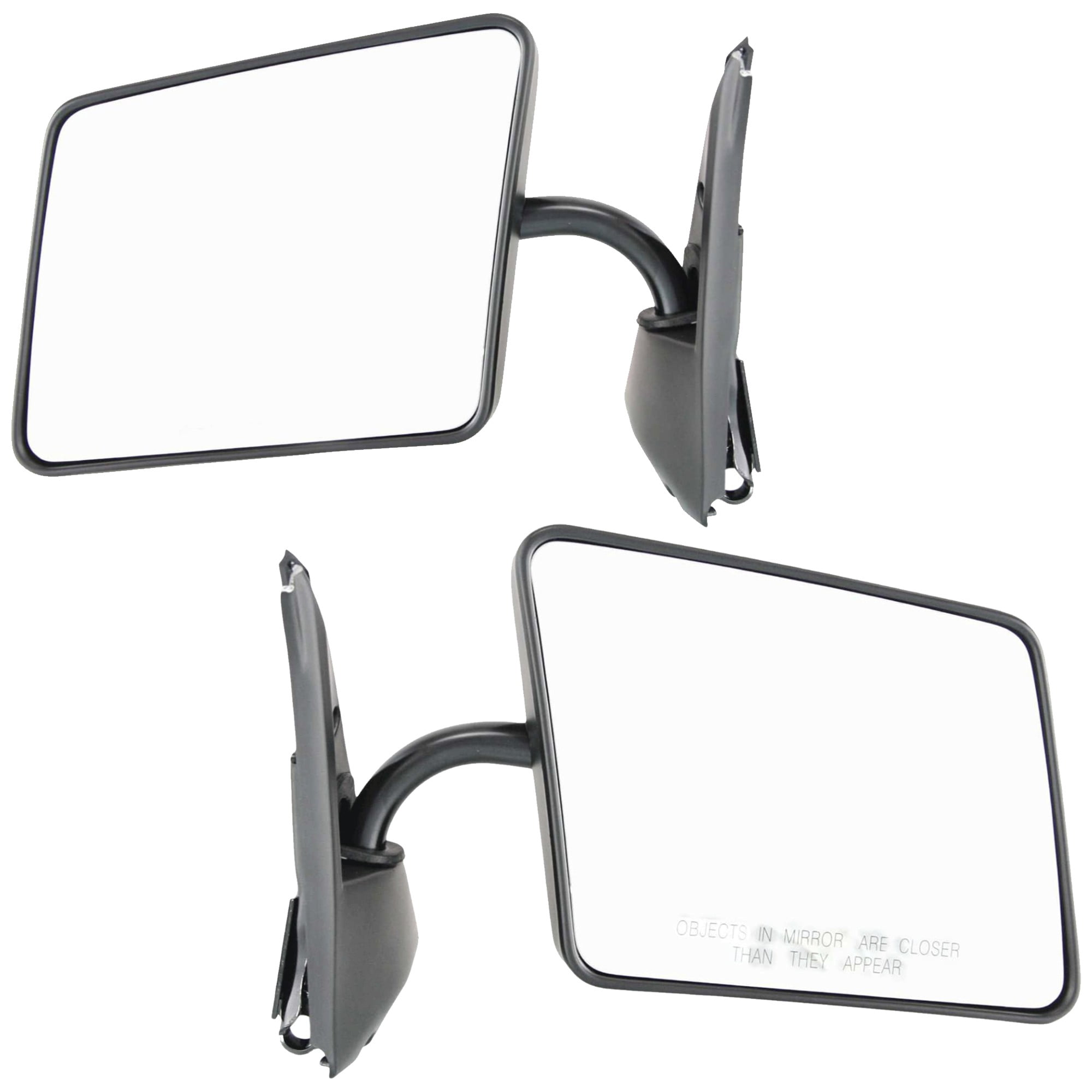 Garage-Pro Driver & Passenger Side Mirrors for Chevrolet S10 1982-1993 Paintable Standard Cab