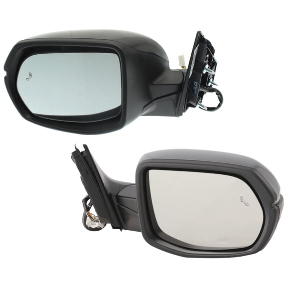 Garage-Pro Driver & Passenger Side Power Heated Mirrors for Honda CR-V 2017-2022 With Signal Light & Blind Spot Monitor Paintable North America Built Vehicle