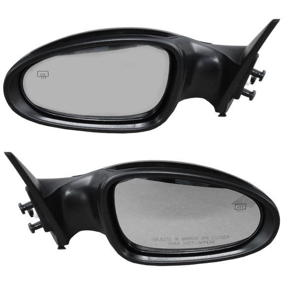 Garage-Pro Driver & Passenger Side Power Heated Mirrors for Nissan Altima 2005-2006 Paintable