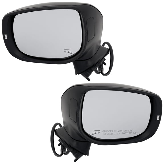 Garage-Pro Driver & Passenger Side Power Heated Mirrors for Subaru Crosstrek 2018-2023 With Signal Light Paintable